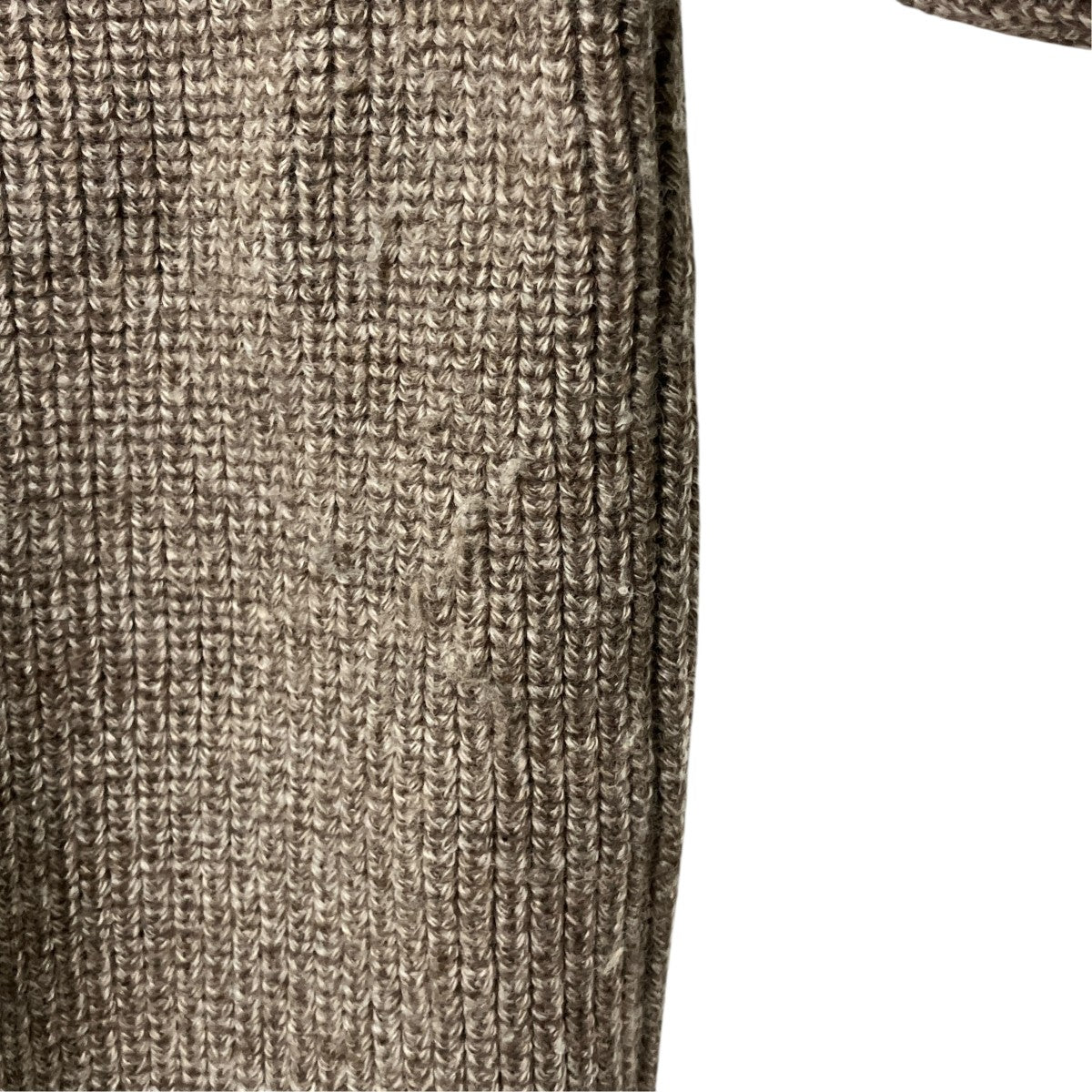 1920s byron collar 2-tone sweater coat厚手カーディガン