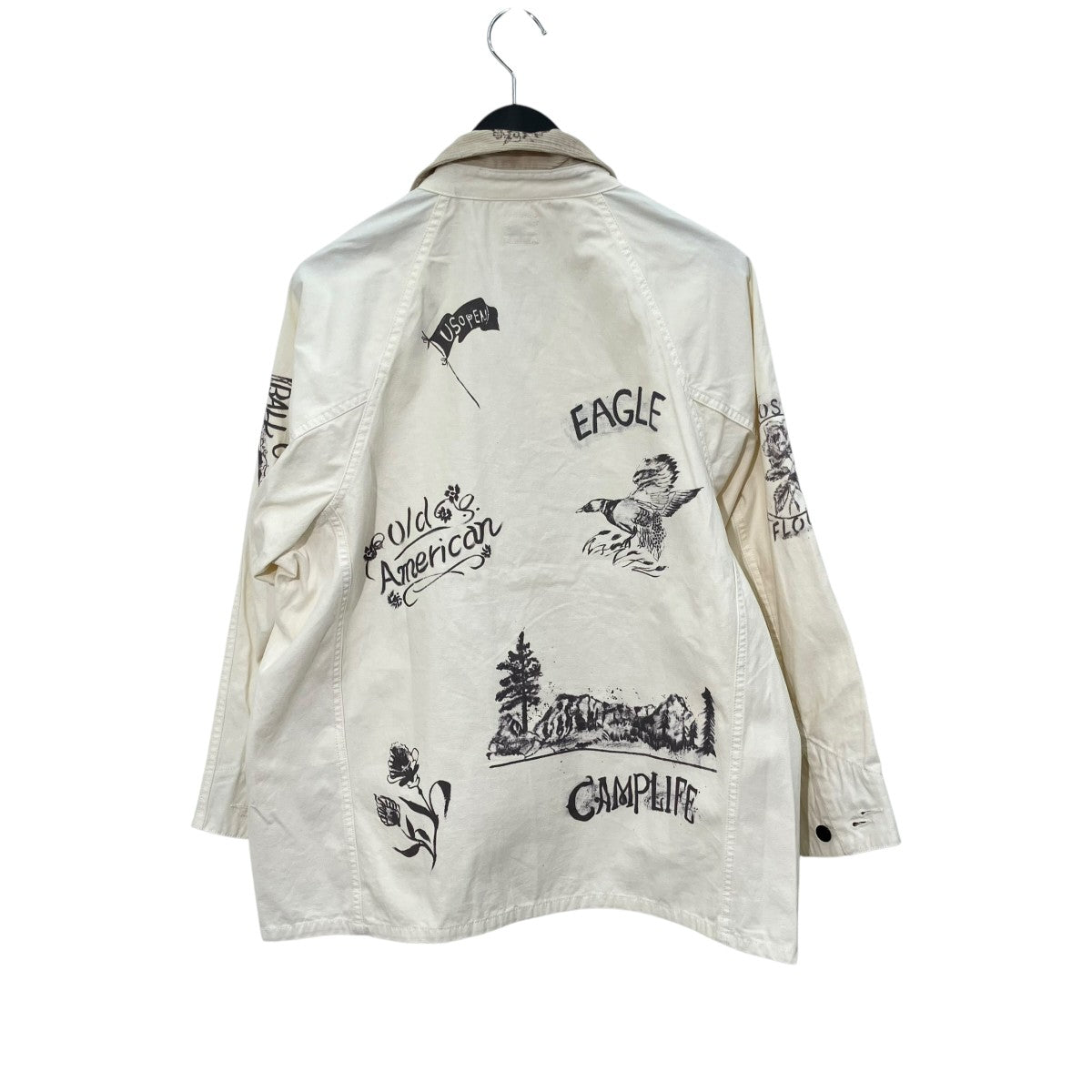 PAY DAY×rakugaki1984 カバーオールPD22-CA-FW5 古着・中古-2枚目のアイテム画像