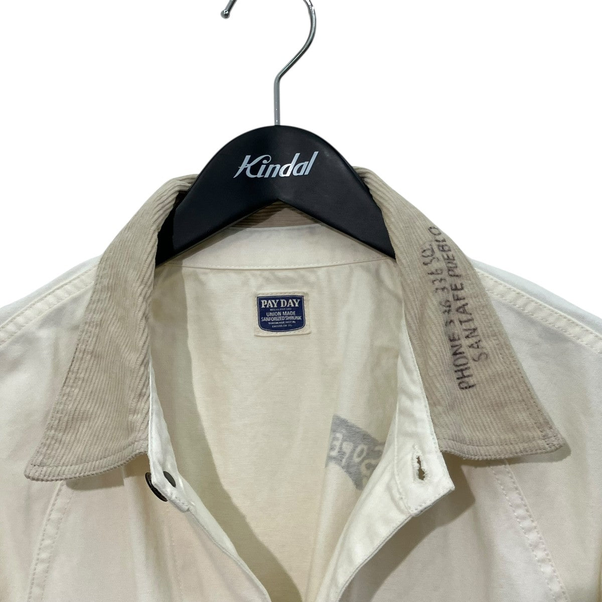 PAY DAY×rakugaki1984 カバーオールPD22-CA-FW5 古着・中古-3枚目のアイテム画像