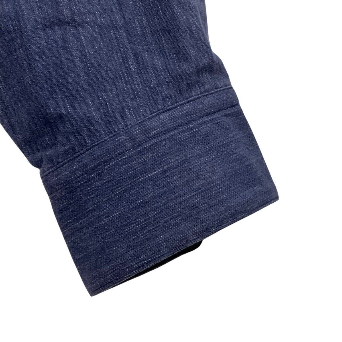 ISSEY MIYAKE MEN バンドカラーシャツLG12138 古着・中古-4枚目のアイテム画像