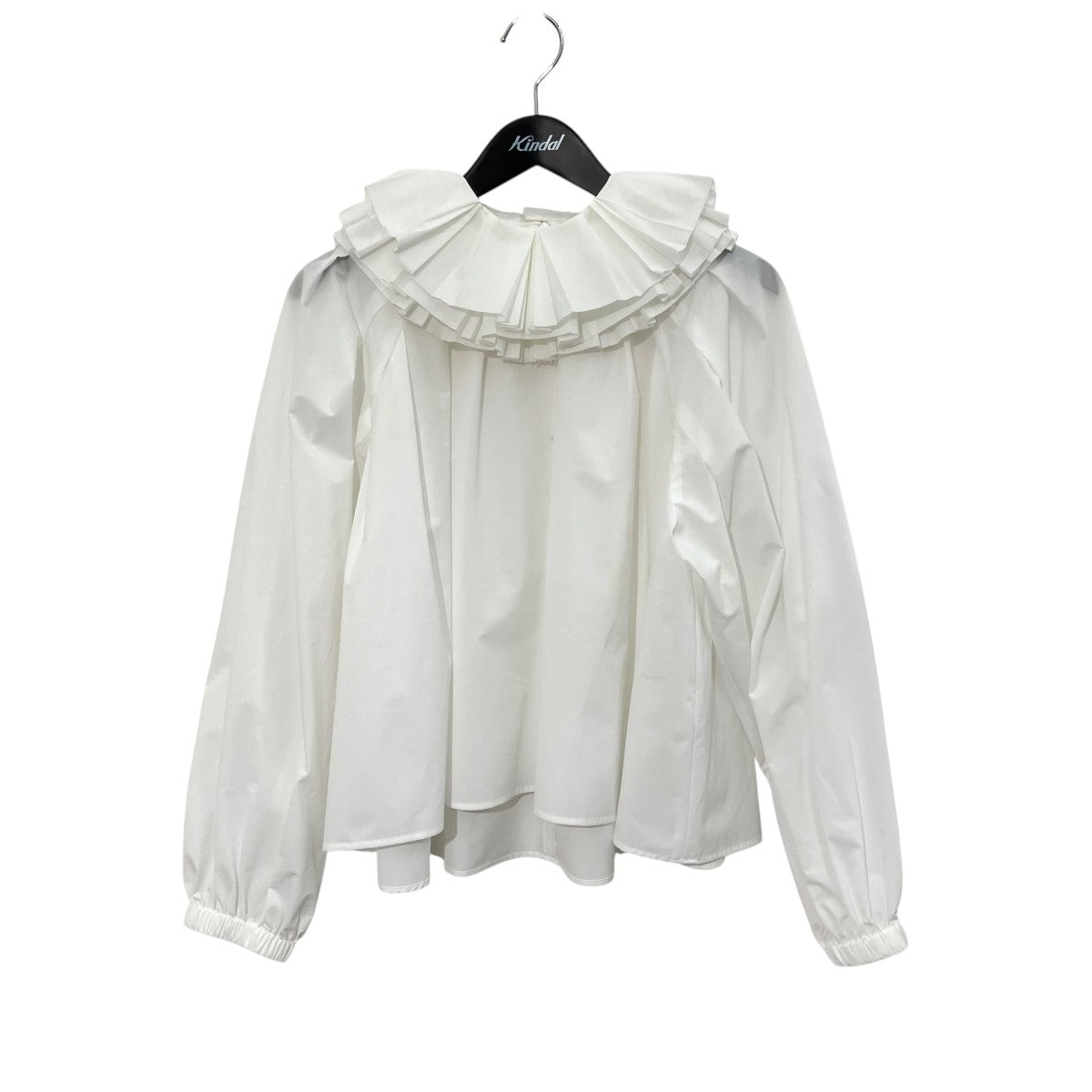 cygne 襟フリルブラウス 古着・中古-1枚目のアイテム画像