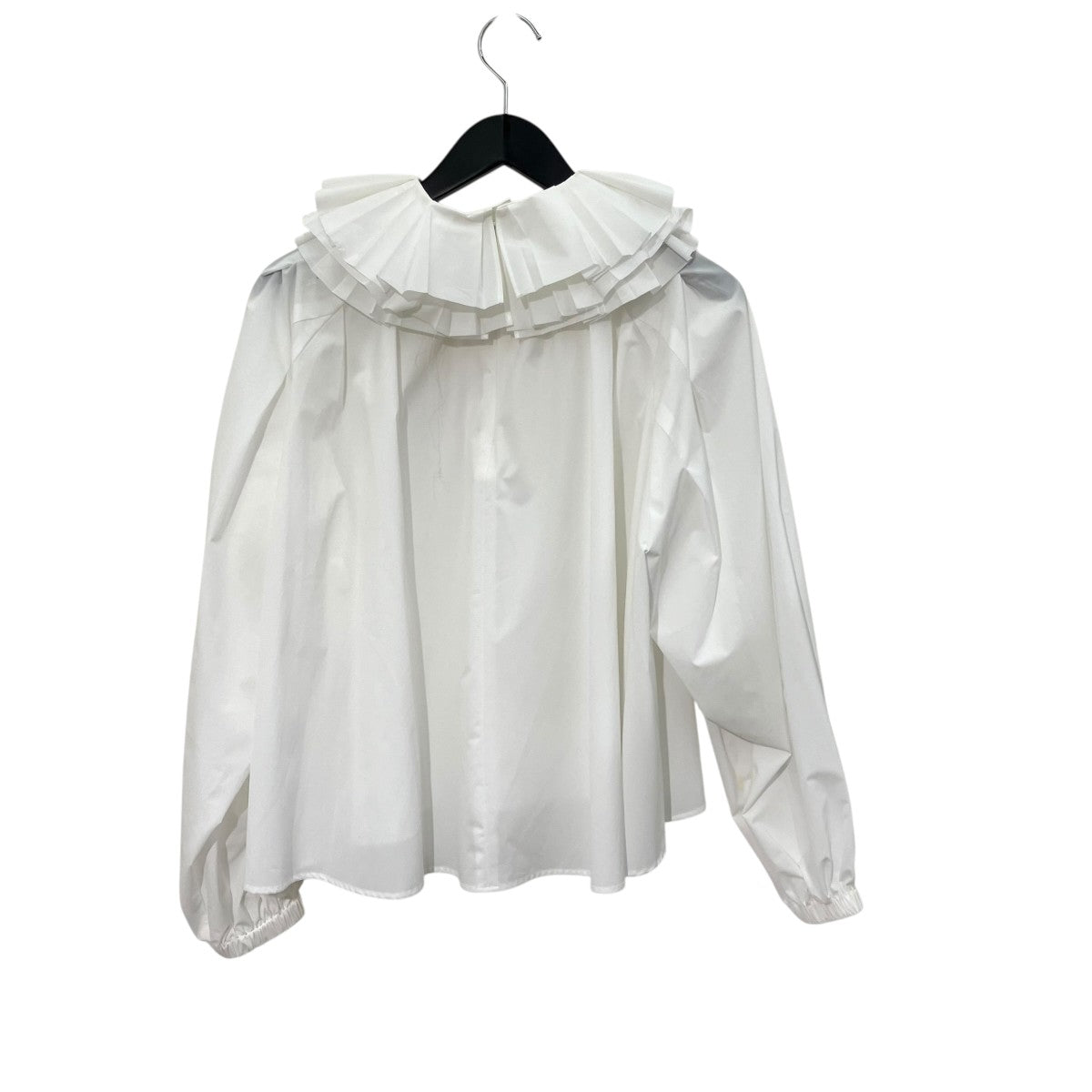 cygne 襟フリルブラウス 古着・中古-2枚目のアイテム画像