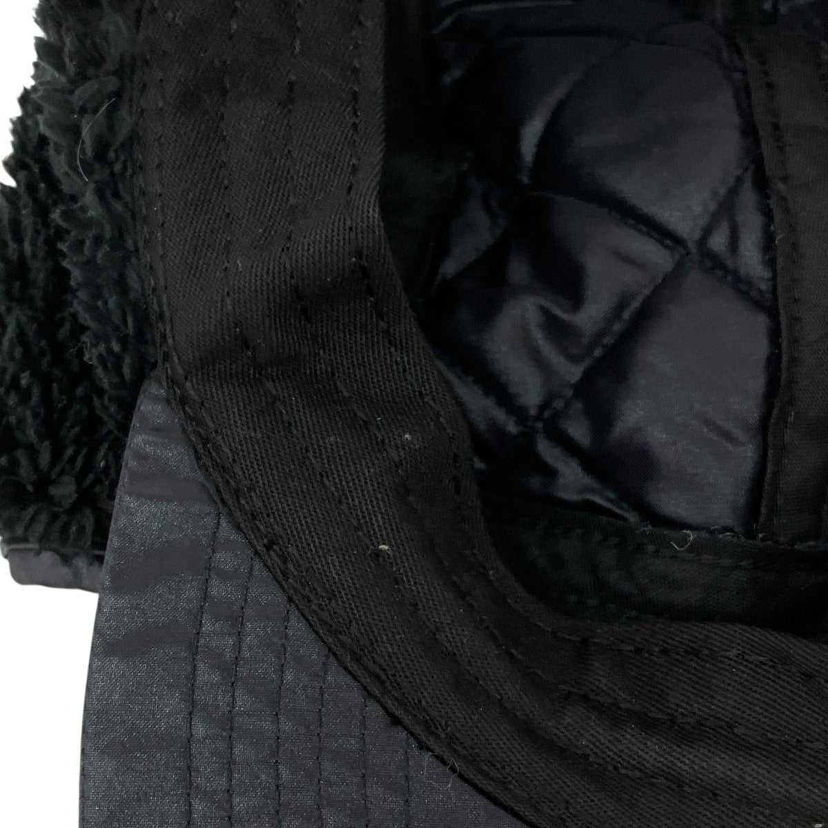 Quilted Earflap Camp Capキャンプキャップ