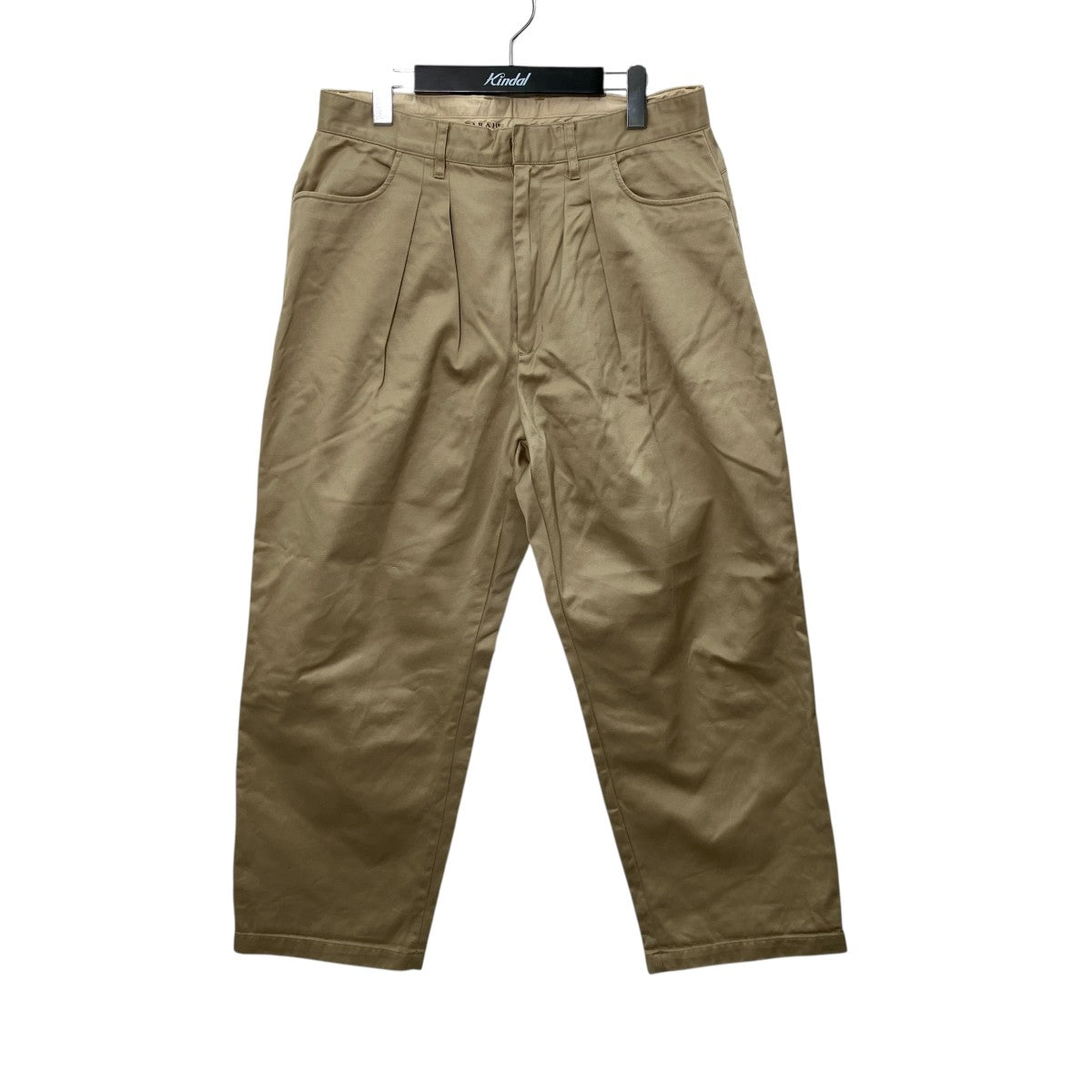 Two-tuck Wide Tapered PantsテーパードパンツFR0201-M4003