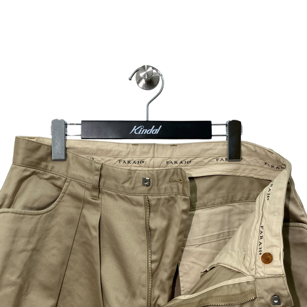 Two-tuck Wide Tapered PantsテーパードパンツFR0201-M4003