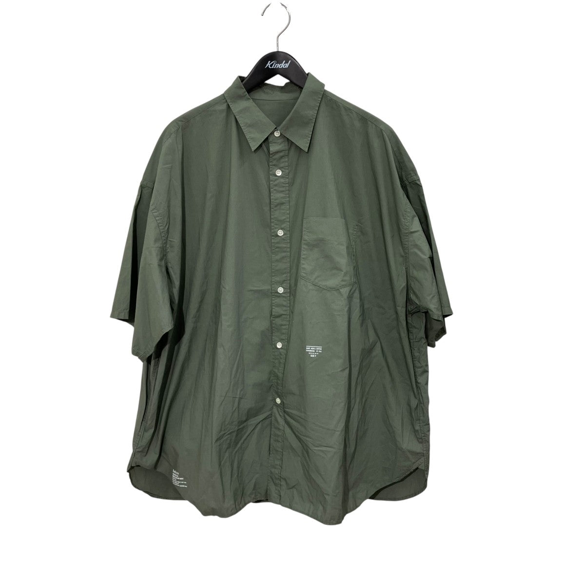 FreshService TYPEWRITER CORPORATE S S REGULAR COLLAR SHIRT半袖レギュラーカラーシャツFWS-22-SH 103 古着・中古-1枚目のアイテム画像