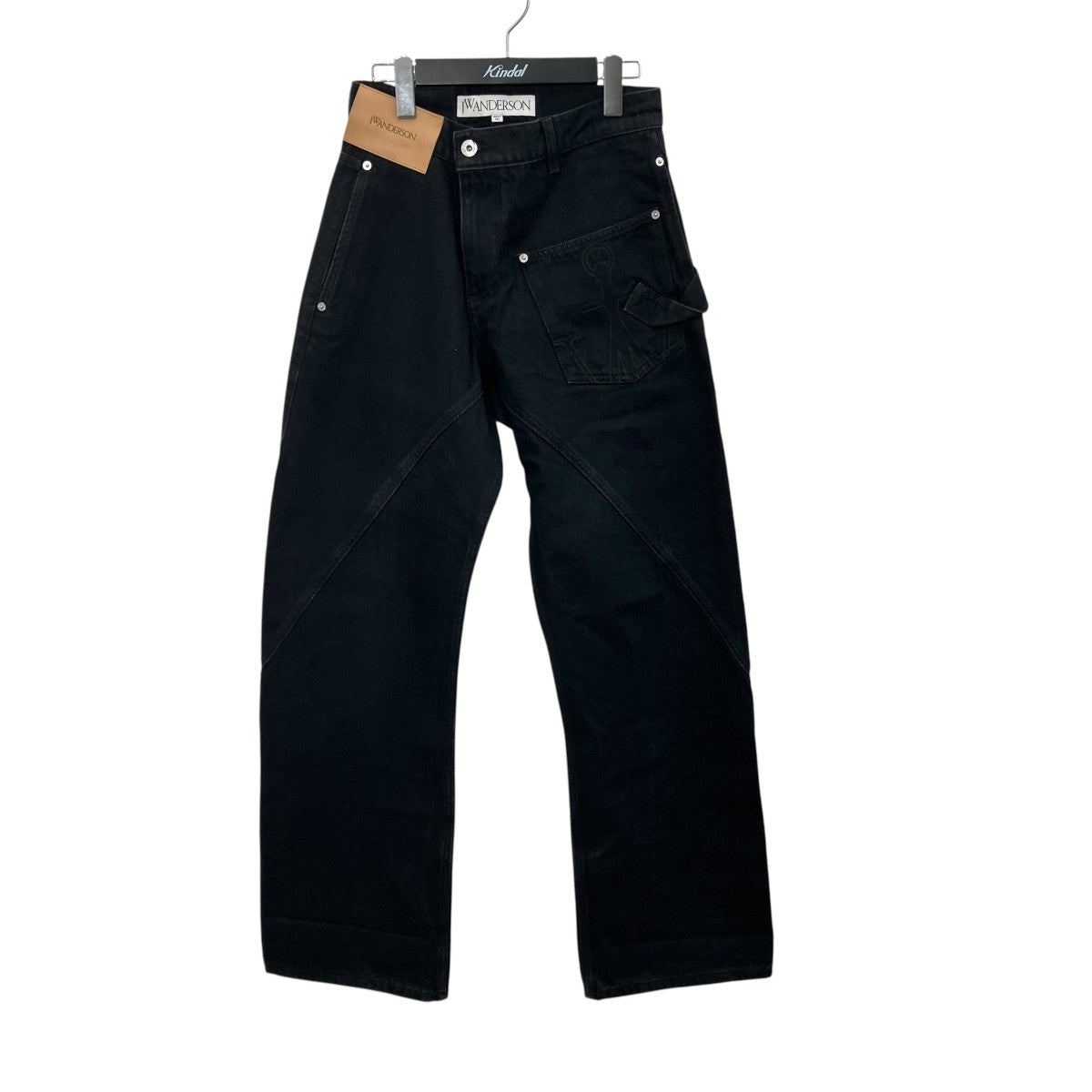 J．W．ANDERSON ブラックデニムパンツDT0110 古着・中古-1枚目のアイテム画像