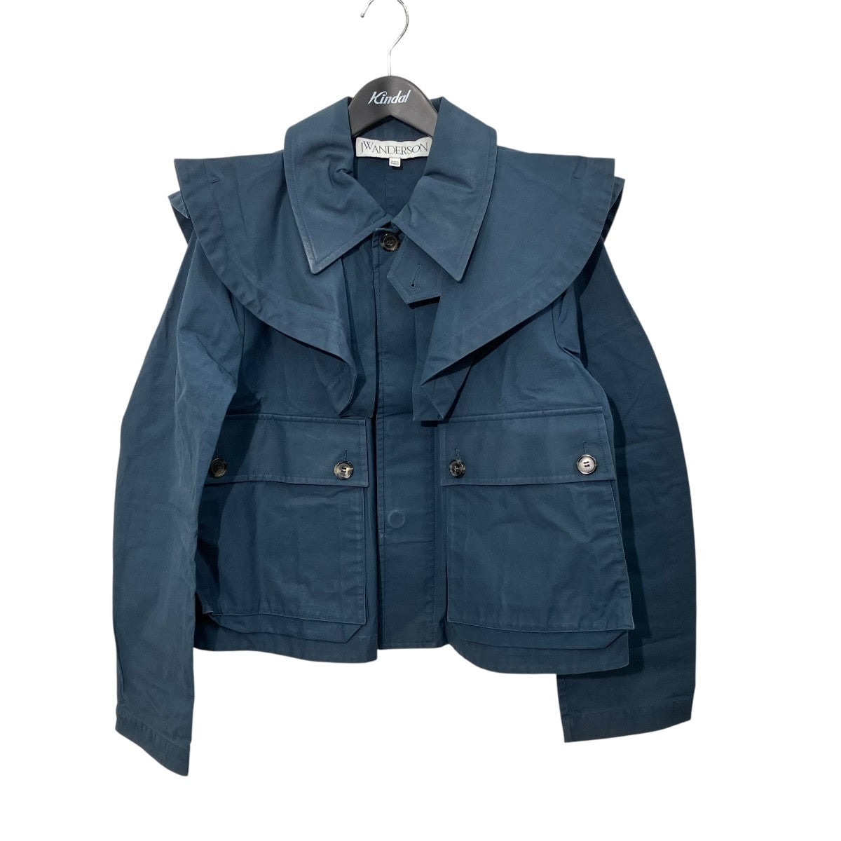 J．W．ANDERSON クロップドトレンチジャケットJK0377 古着・中古-1枚目のアイテム画像