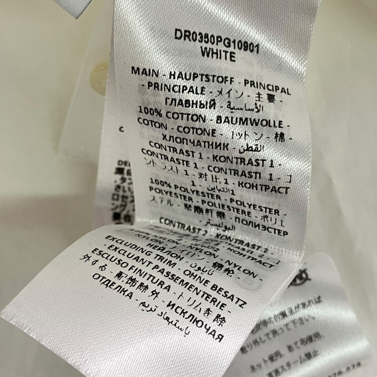 J．W．ANDERSON 長袖シャツワンピースDR0350 古着・中古-6枚目のアイテム画像