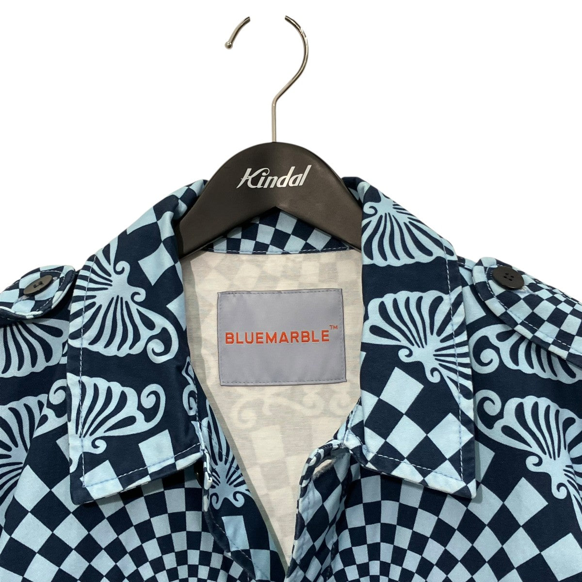 BLUEMARBLE Folk Checkerboardジャケット 古着・中古-3枚目のアイテム画像
