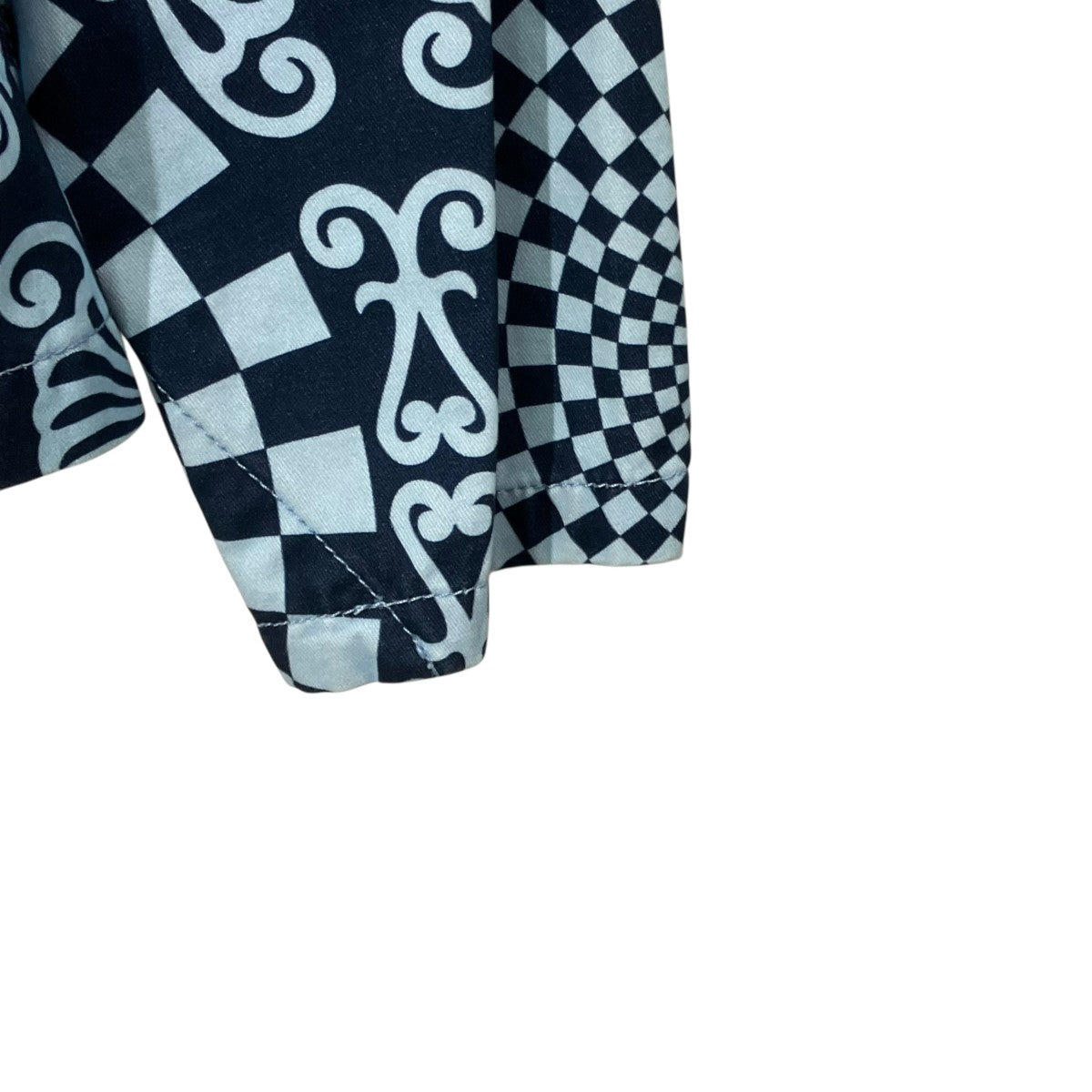 BLUEMARBLE Folk Checkerboardジャケット 古着・中古-4枚目のアイテム画像