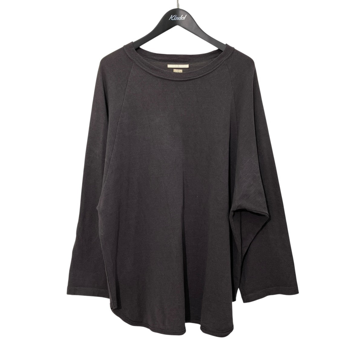 C Silk Nep Baseball Raglan TeeロングスリーブTシャツBHS23S029