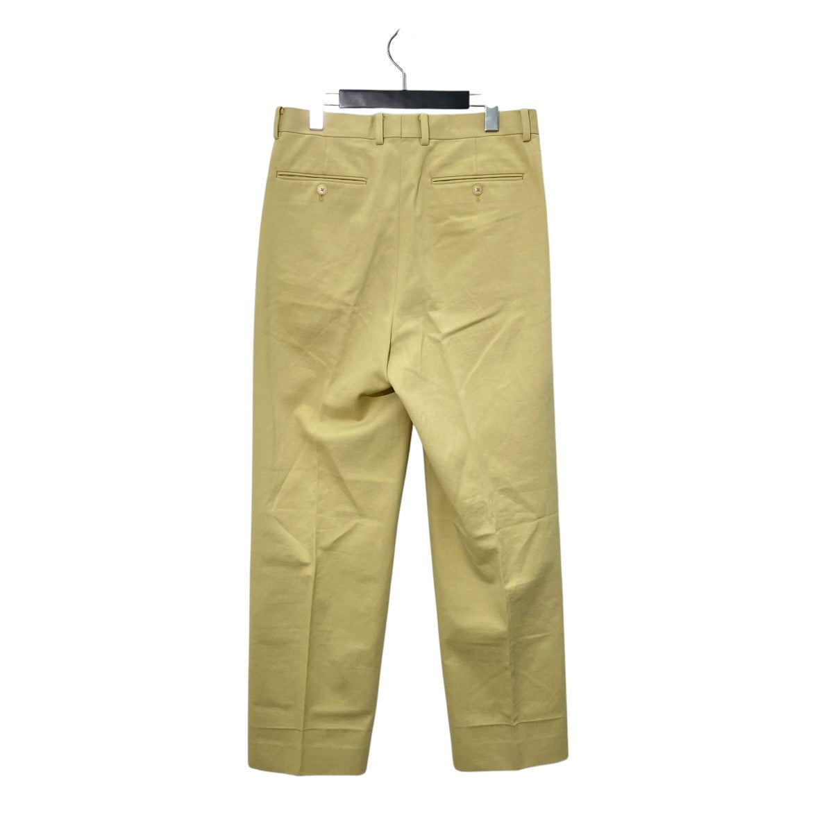 AURALEE WASHED HEAVY CHINO SLACKSスラックスパンツA23AP01ZC 古着・中古-2枚目のアイテム画像