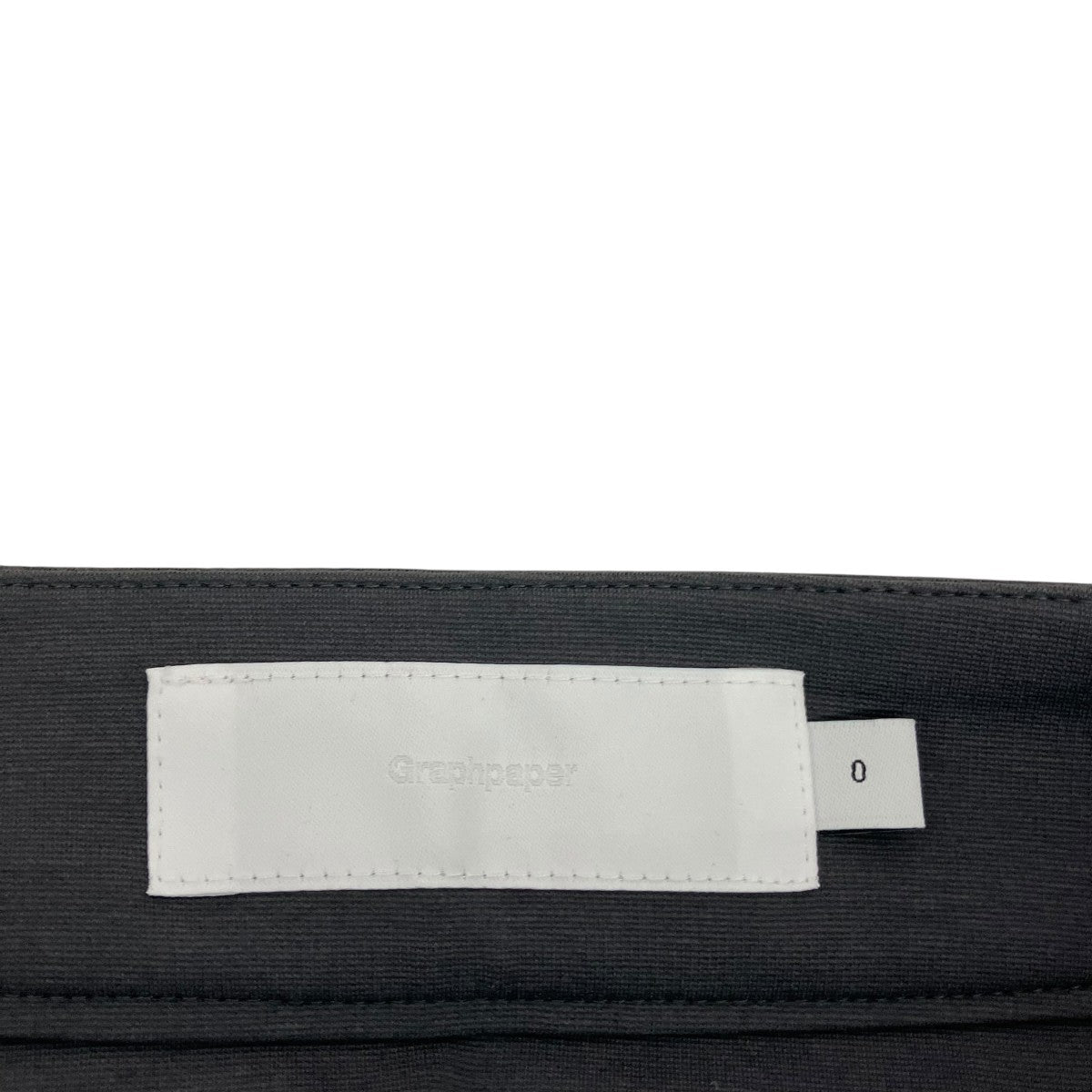 Graphpaper Compact ponte wrap skirtラップスカートGL203-40035B 古着・中古-6枚目のアイテム画像