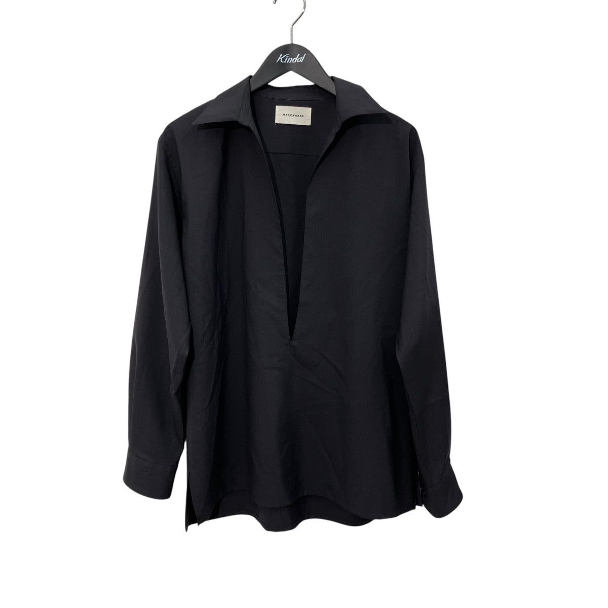 MARKAWARE ORGANIC WOOL 2 80 TROPICAL VAREUSE SHIRT長袖シャツA24A-14SH02C 古着・中古-1枚目のアイテム画像