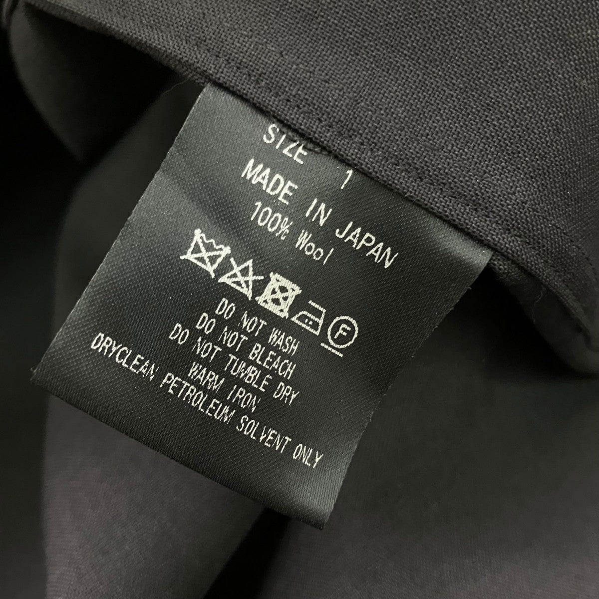 MARKAWARE ORGANIC WOOL 2 80 TROPICAL VAREUSE SHIRT長袖シャツA24A-14SH02C 古着・中古-5枚目のアイテム画像