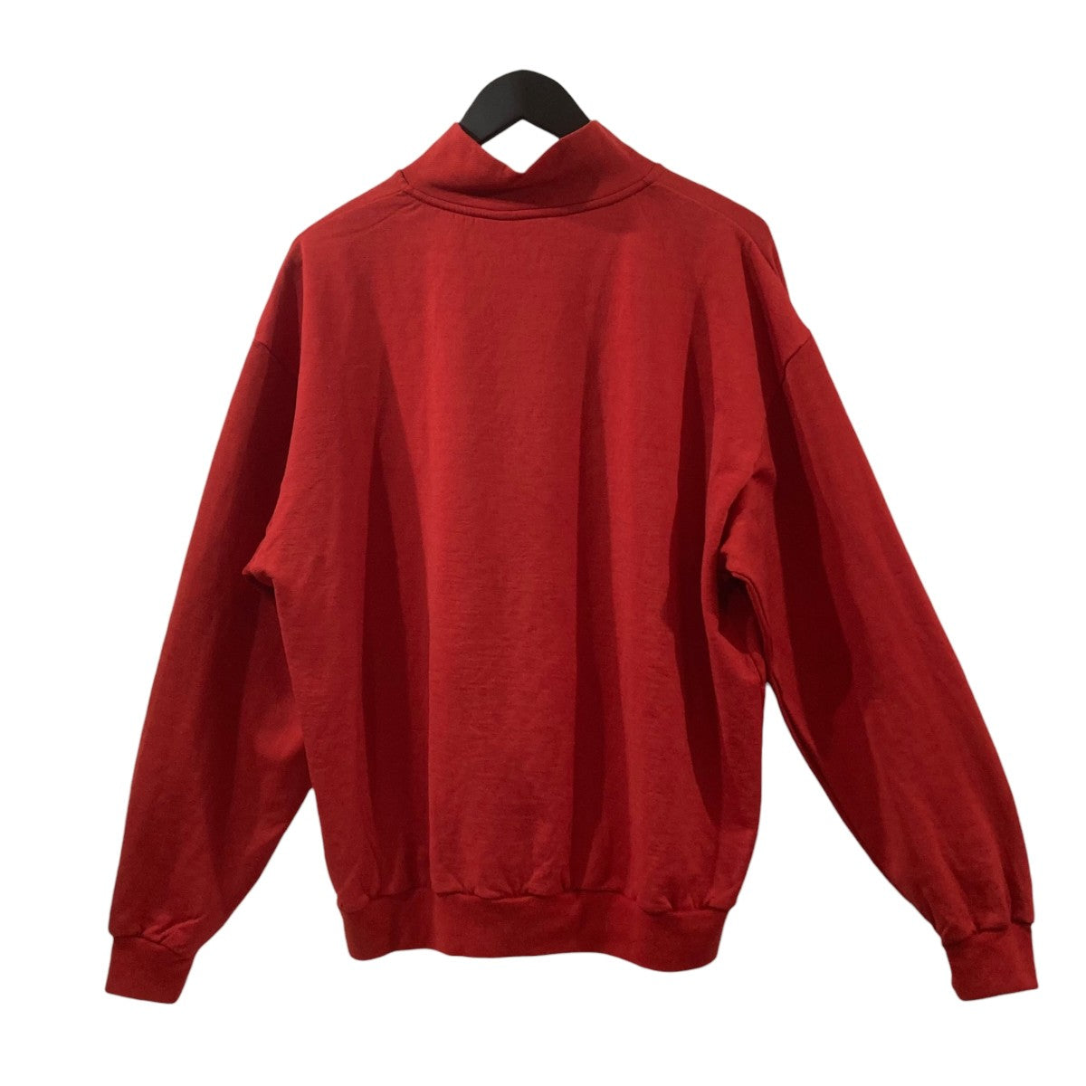 AURALEE / オーラリー | 2025AW | LIGHT WOOL SWEAT HALF ZIP P/O ウール ハーフジップ スウェット | 4 | レッド | メンズ AURALEE(オーラリー) LIGHT WOOL SWEAT HALF ZIP P Oハーフジップ