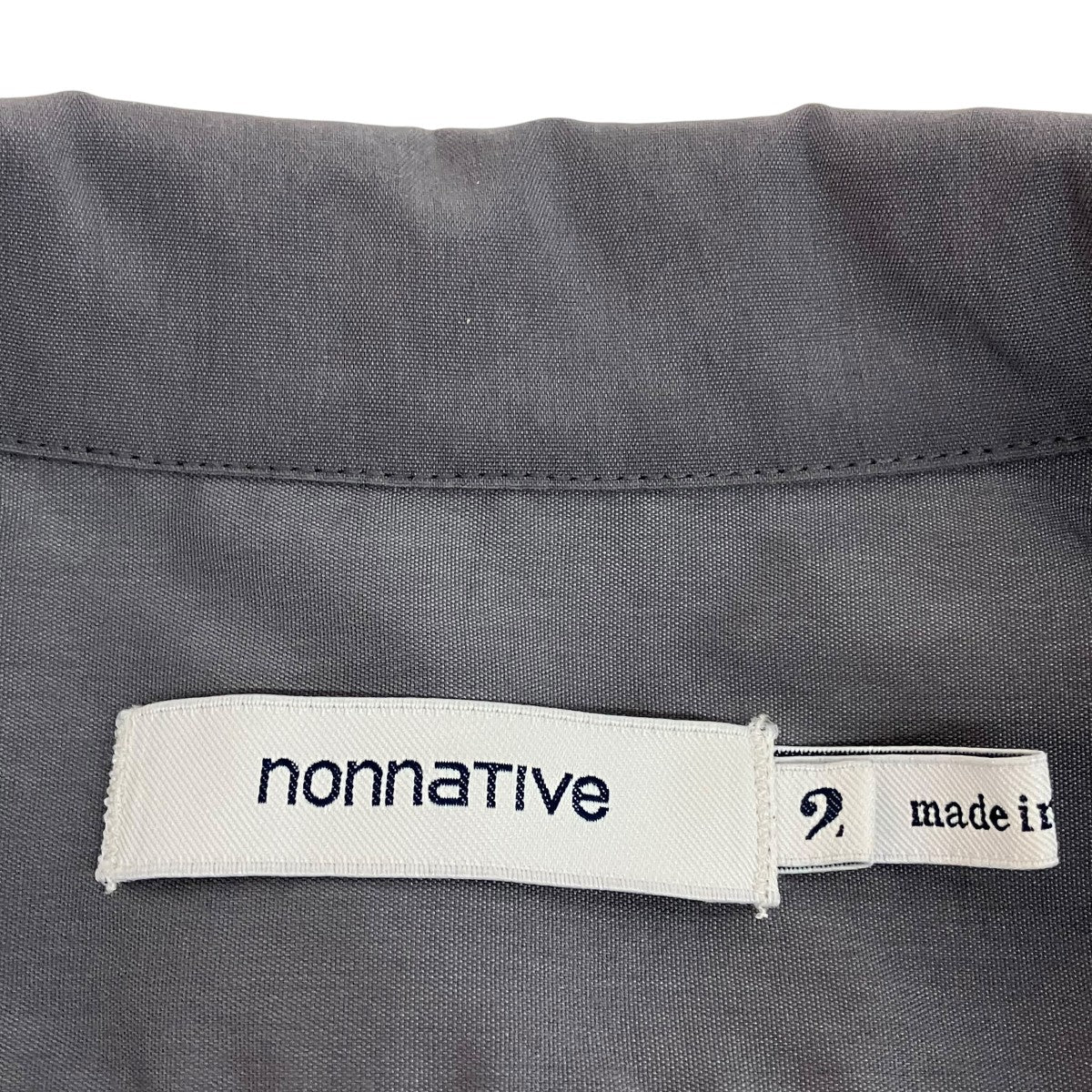 nonnative 20SSSTRETCH COOLMAX BOWLER SHIRT半袖シャツNN-S3719 古着・中古-5枚目のアイテム画像