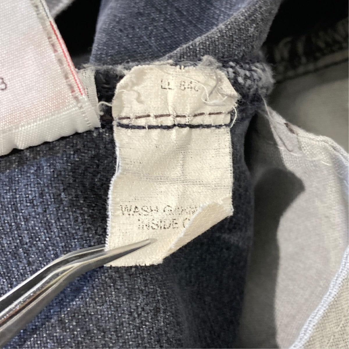 LEVI’S MADE IN USA WPL423 501-5960ブラックデニム 古着・中古-7枚目のアイテム画像