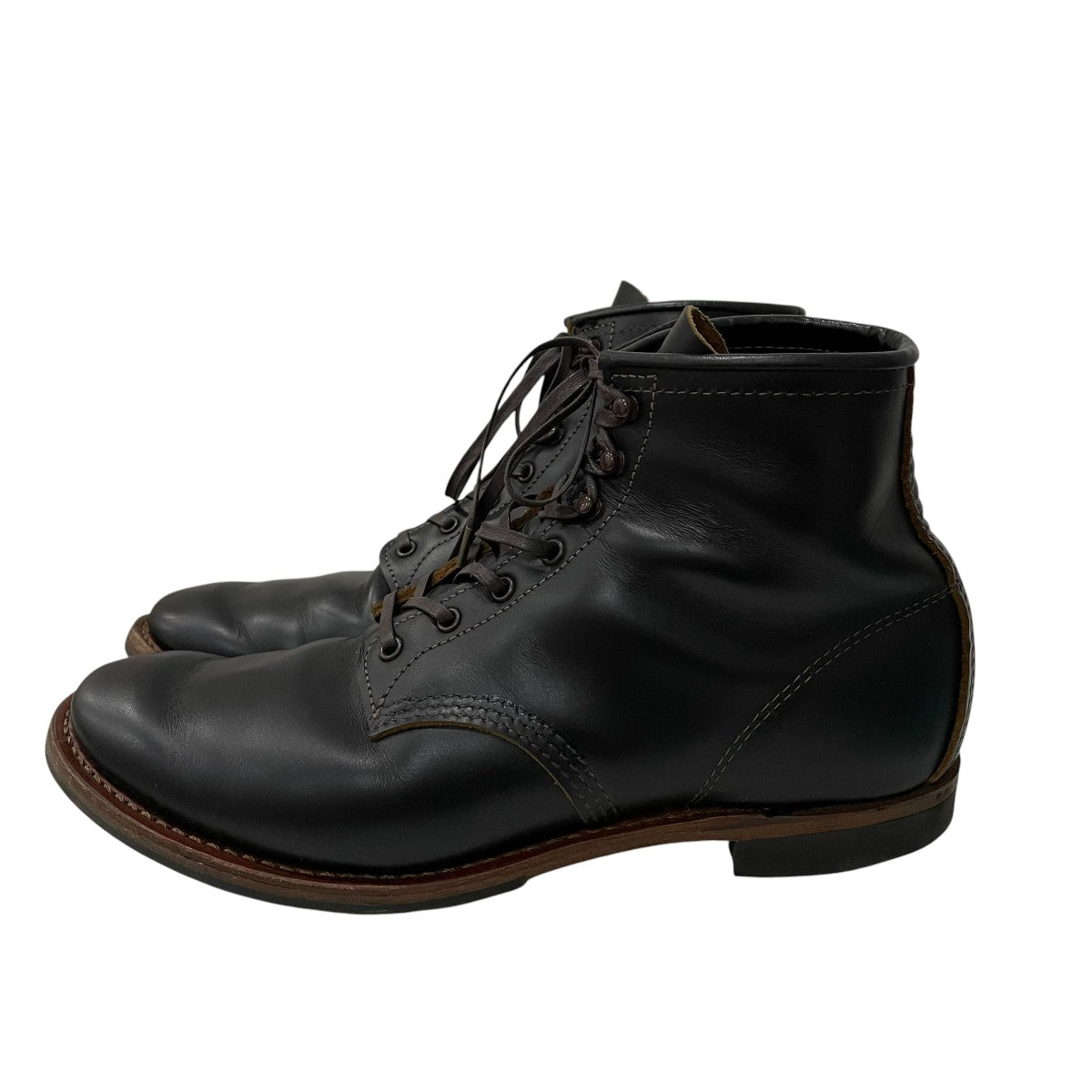 9060 Beckman Flatbox編み上げブーツ