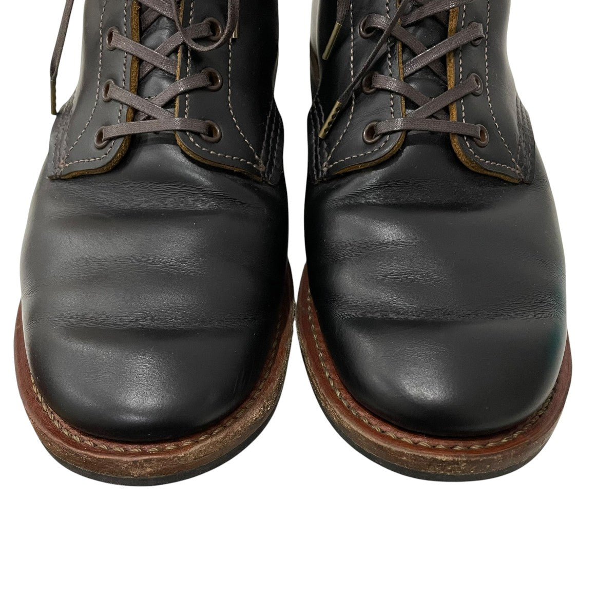 9060 Beckman Flatbox編み上げブーツ