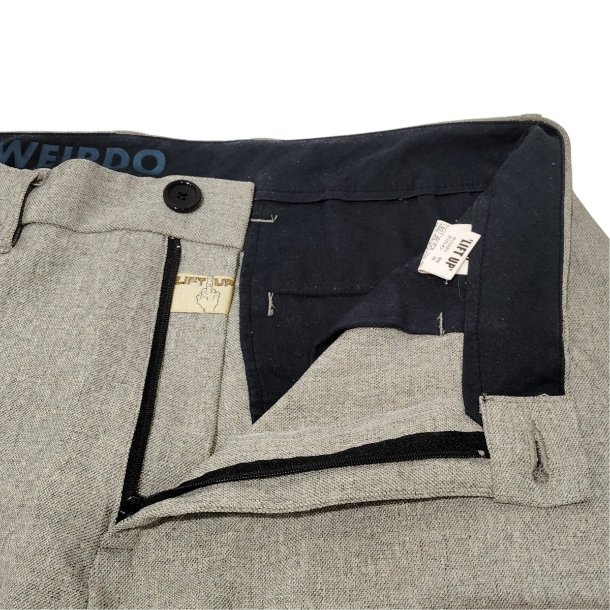 WEIRDO LIFT UPテーパードパンツ 古着・中古-4枚目のアイテム画像