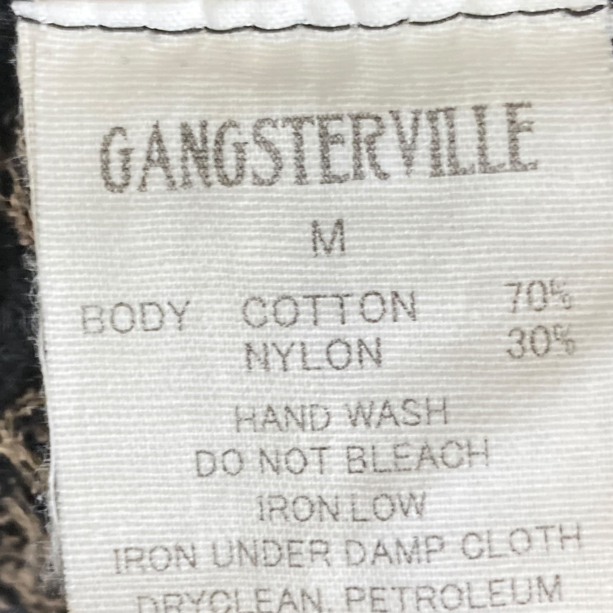 GANGSTERVILLE LOCOS - PULLOVER HOODIEパーカーGSV-22-SS-25 古着・中古-6枚目のアイテム画像