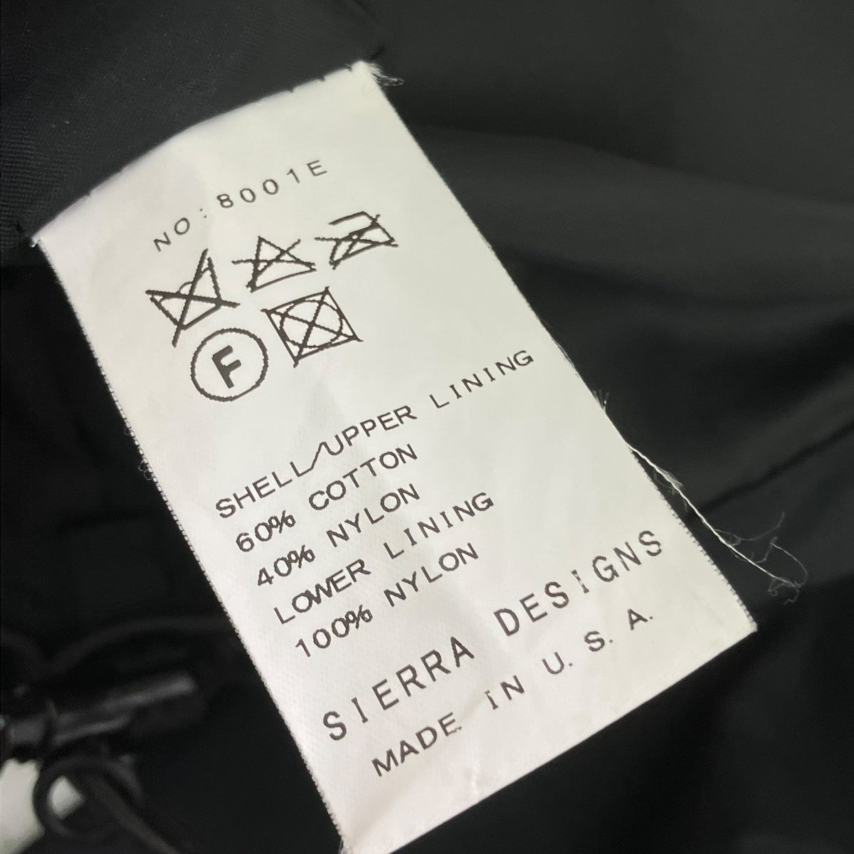 SIERRA DESIGNS MADE IN USAマウンテンパーカー8001E 古着・中古-6枚目のアイテム画像