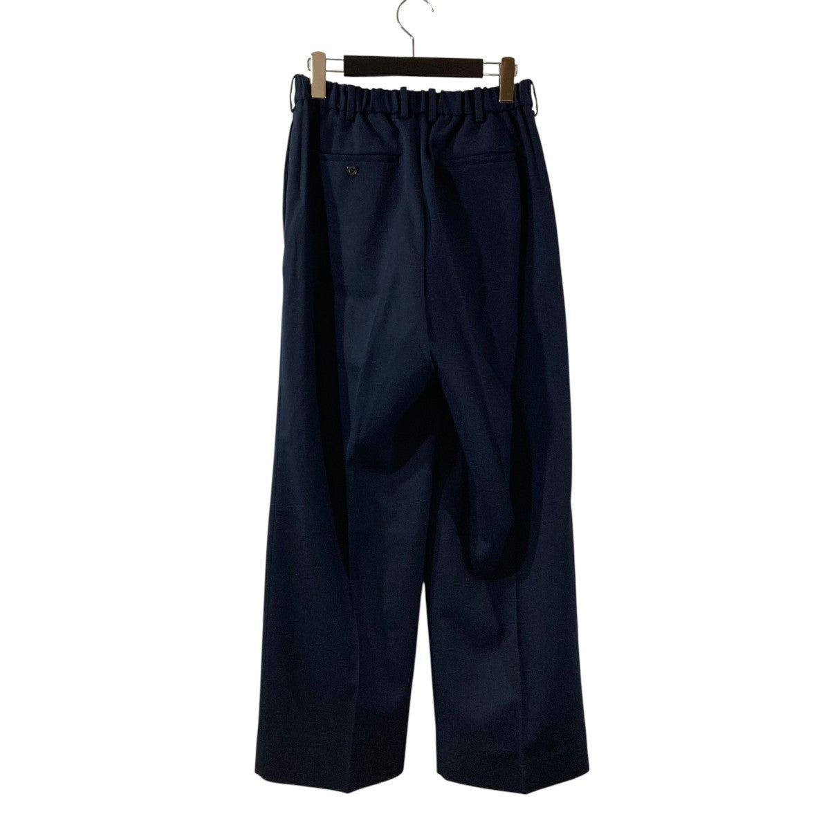 MARKAWARE DOUBLE PLEATED TROUSERS ORGANIC WOOL SURVIVAL CLOTHパンツA23C04PT02C 古着・中古-2枚目のアイテム画像