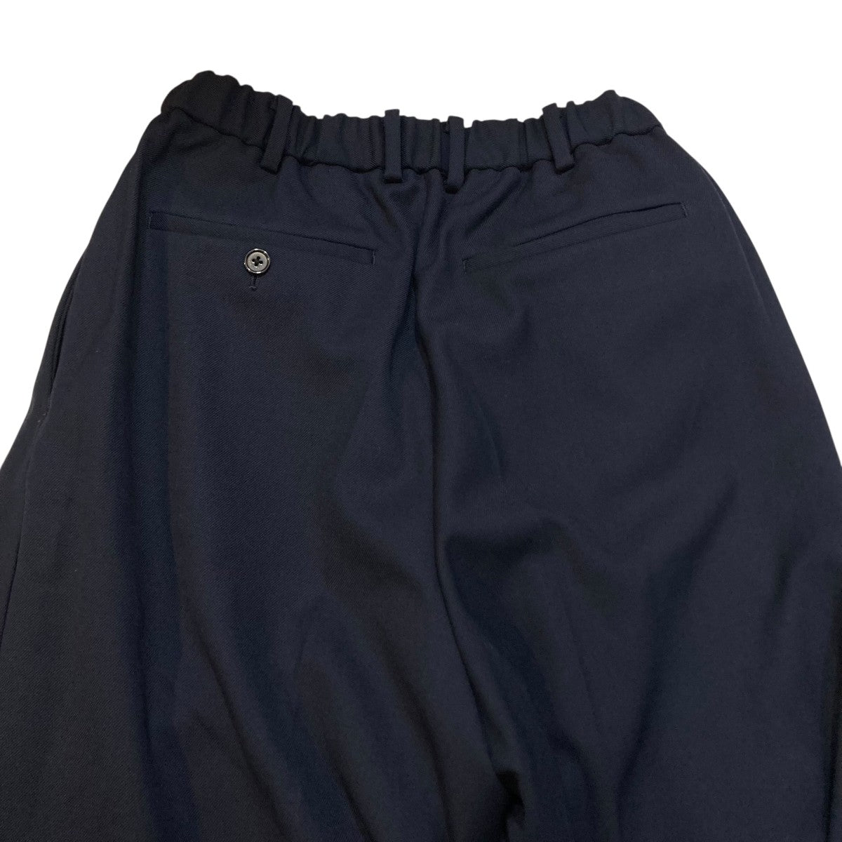 MARKAWARE DOUBLE PLEATED TROUSERS ORGANIC WOOL SURVIVAL CLOTHパンツA23C04PT02C 古着・中古-5枚目のアイテム画像