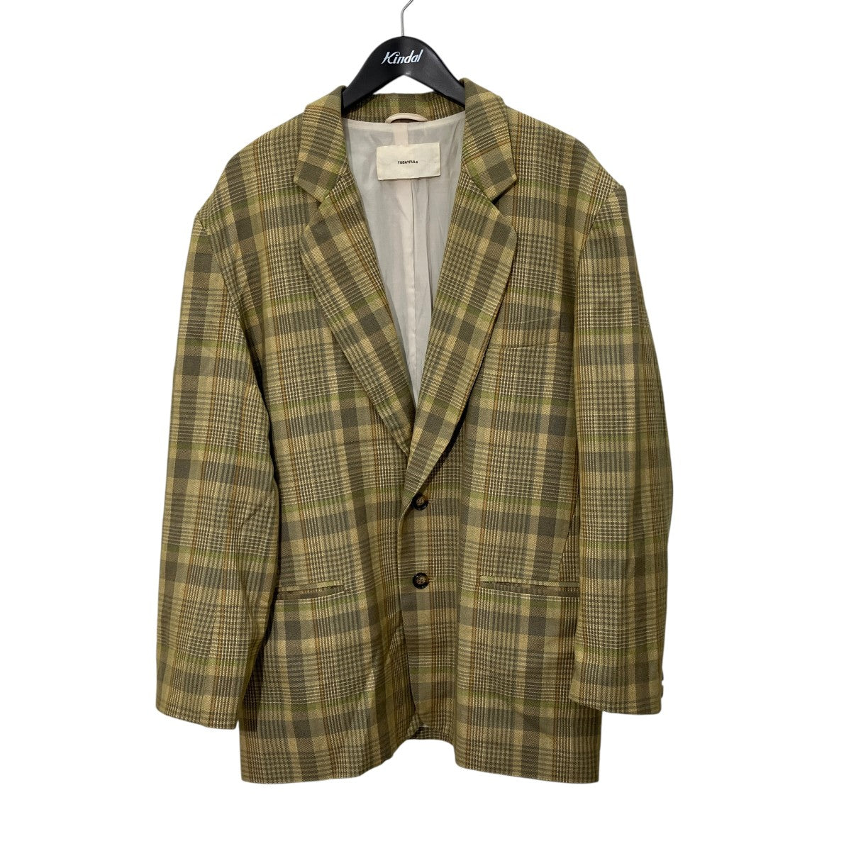 Check Over Jacketチェックテーラードジャケット12010104