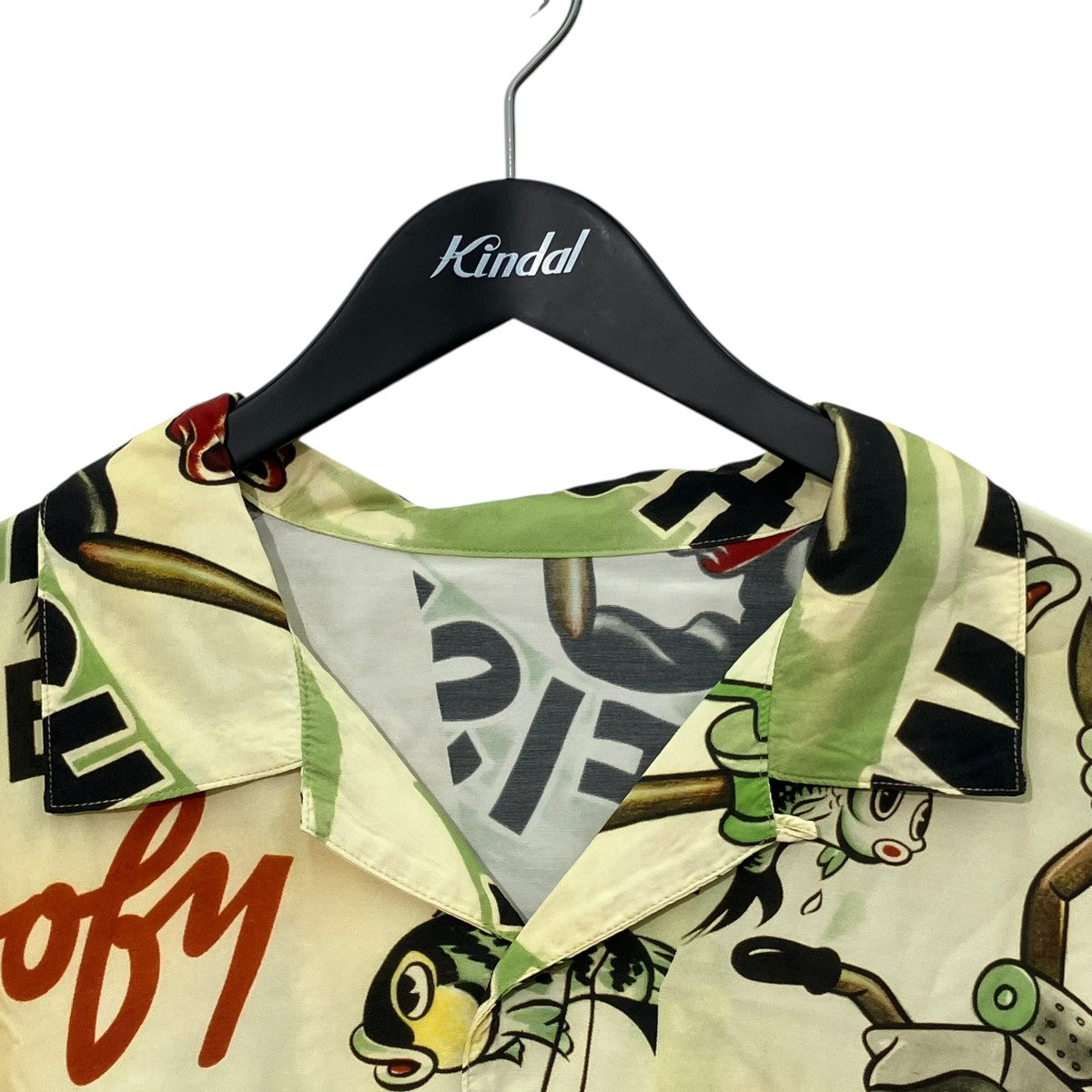 Porter Classic DISNEY V P PC ALOHA COLLECTIONALOHA SHIRT GOOFYアロハシャツ 古着・中古-3枚目のアイテム画像
