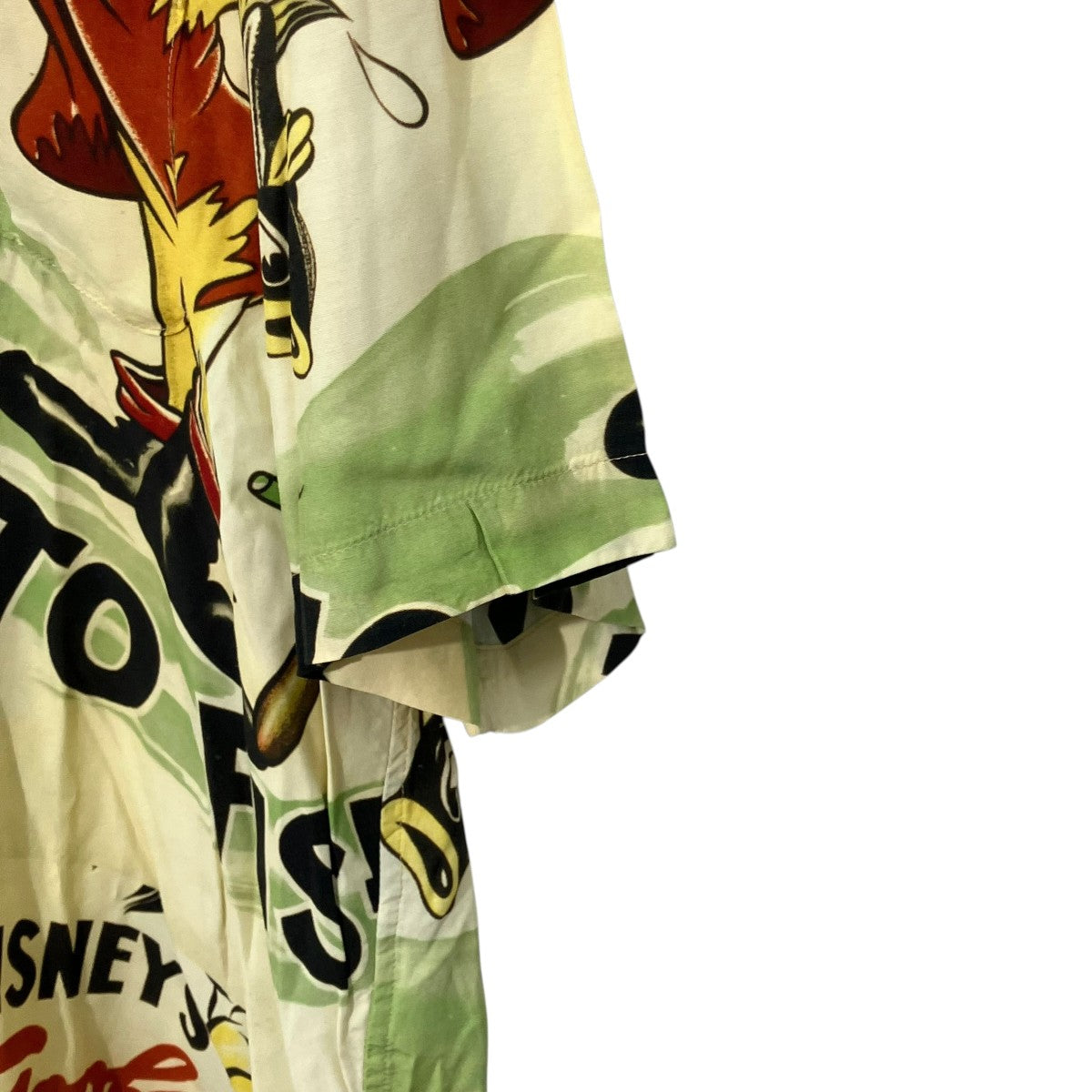 Porter Classic DISNEY V P PC ALOHA COLLECTIONALOHA SHIRT GOOFYアロハシャツ 古着・中古-4枚目のアイテム画像