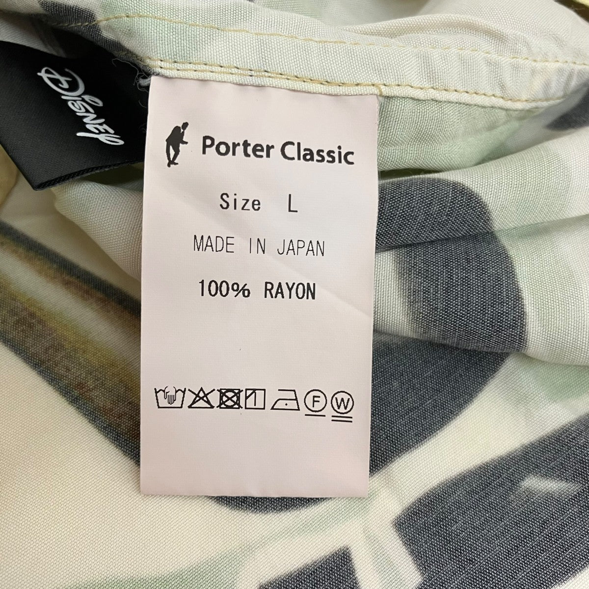 Porter Classic DISNEY V P PC ALOHA COLLECTIONALOHA SHIRT GOOFYアロハシャツ 古着・中古-5枚目のアイテム画像