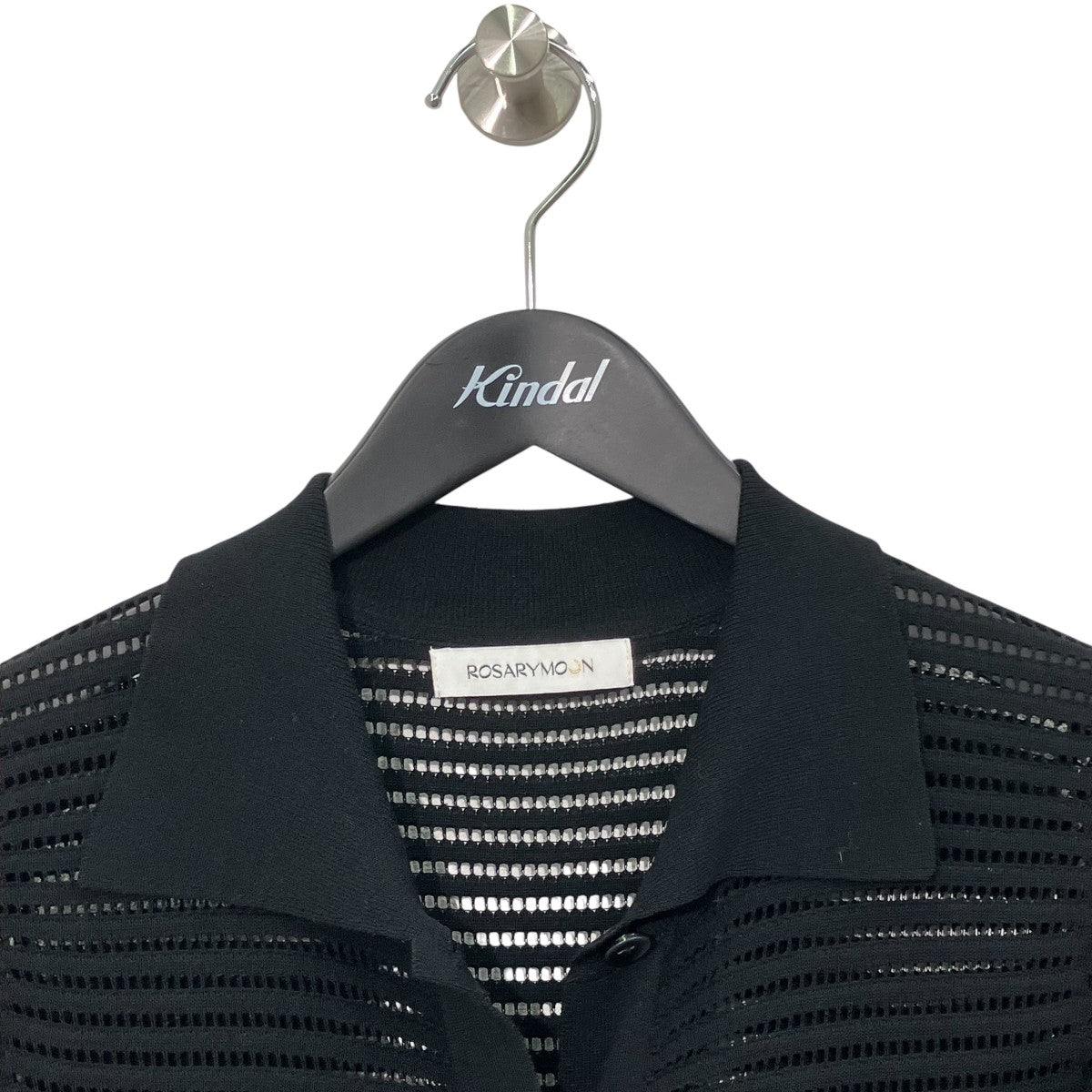 ROSARYMOON Meshed knit Dressニットワンピース22RA-2251 古着・中古-3枚目のアイテム画像