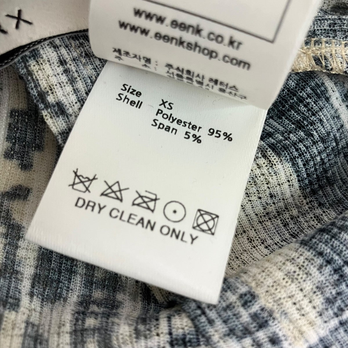 EENK XOL Paneled Turtleneck TopタートルネックカットソーEEX-1N450-TS01-BB 古着・中古-5枚目のアイテム画像