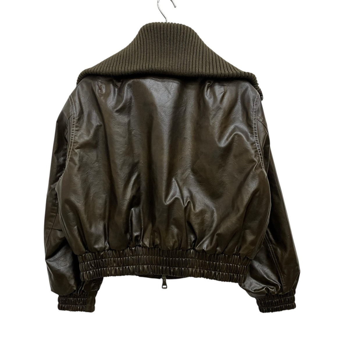 ANDERSSON BELL KNIT COLLAR MA-1 BOMBER JACKETブルゾンAWA756W 古着・中古-2枚目のアイテム画像