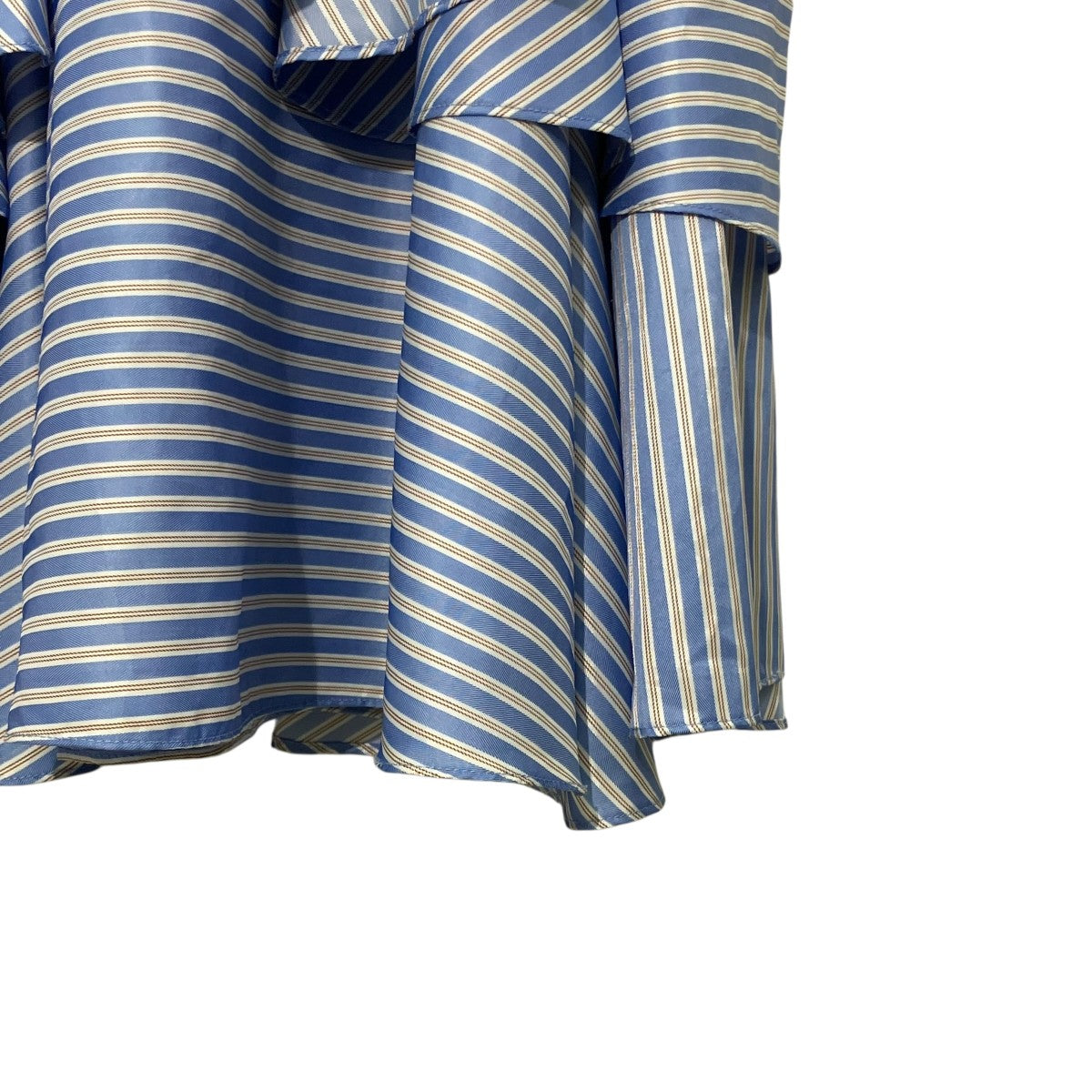 ZAYAN THE LABEL ストライプキャミソールブラウスSS160019 古着・中古-4枚目のアイテム画像