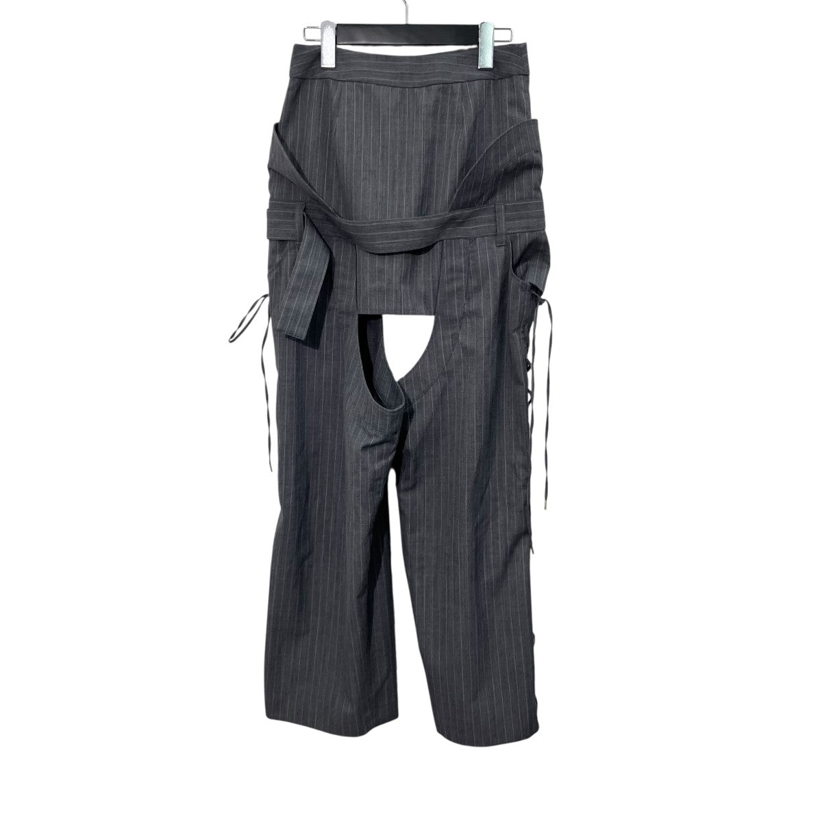 AKIKO AOKI 23SSNew Hybrid 02ストライプパンツAA23SS-AC01-02 古着・中古-2枚目のアイテム画像