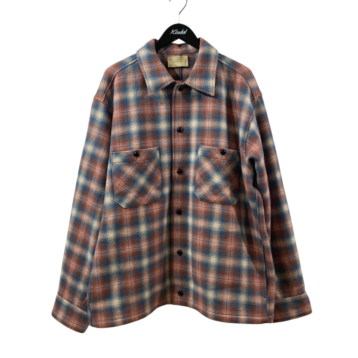 Ombre Check Over Shirtチェックシャツジャケット23AWCA0410