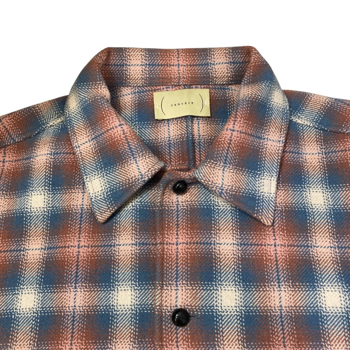 Ombre Check Over Shirtチェックシャツジャケット23AWCA0410