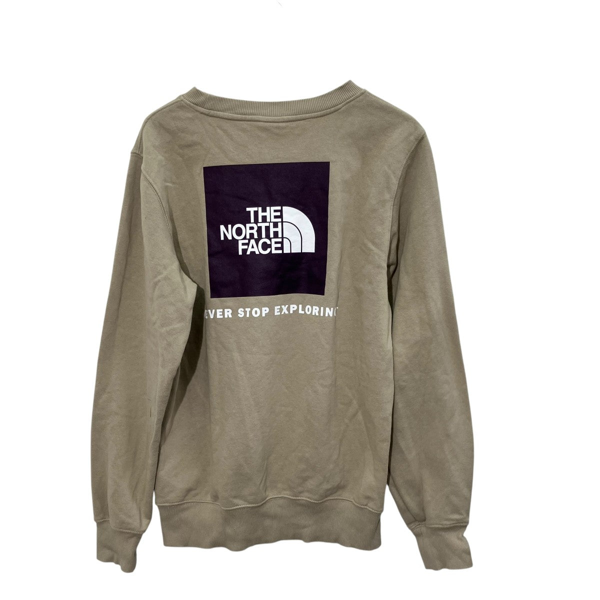 THE NORTH FACE ボックスロゴスウェットトレーナー 古着・中古-2枚目のアイテム画像