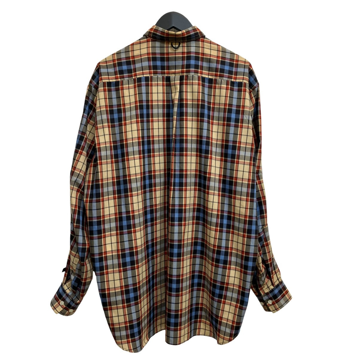 TECH BUTTON DOWN SHIRTSチェック長袖シャツBE83023W