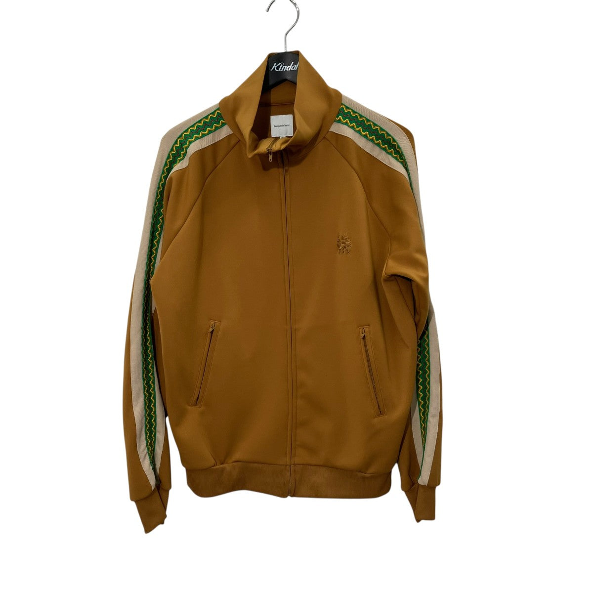 SASQUATCHfabrix． LACE TAPE TRACK JACKETトラックジャケット22AW-JKL-014 古着・中古-1枚目のアイテム画像