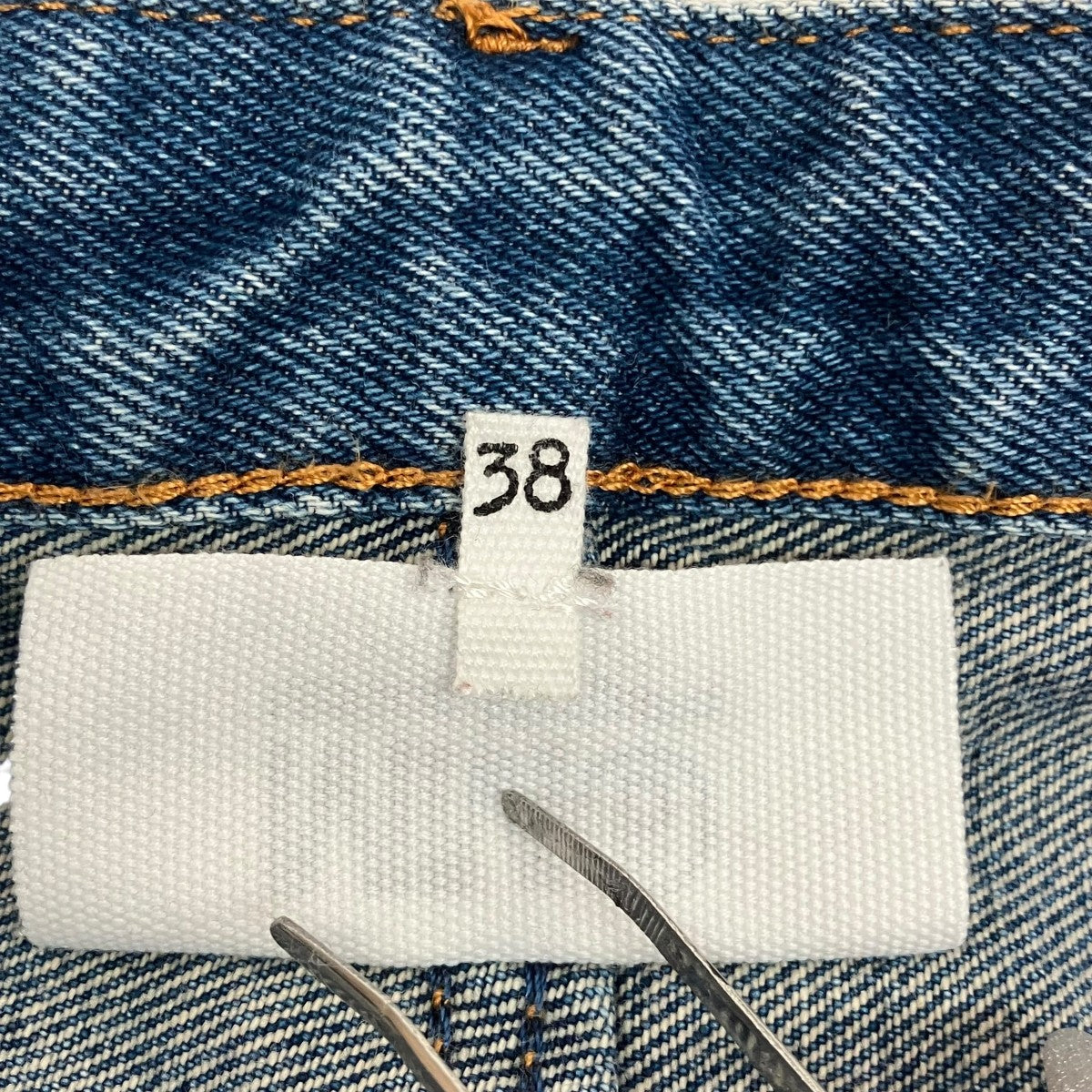 MM6 Maison Margiela 17AWワイドデニムパンツS32LA0136 古着・中古-6枚目のアイテム画像