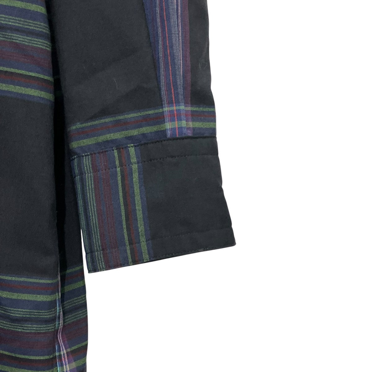 AURALEE SUPER LIGHT WOOL CHECK MAXI ONE-PIECEチェック長袖ワンピースA9AD02LC 古着・中古-4枚目のアイテム画像