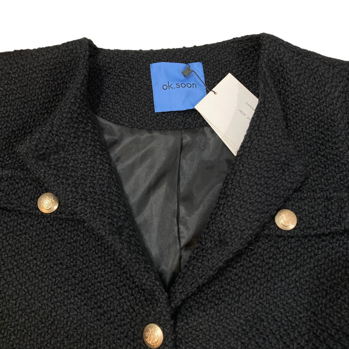 new tweed jacketジャケット