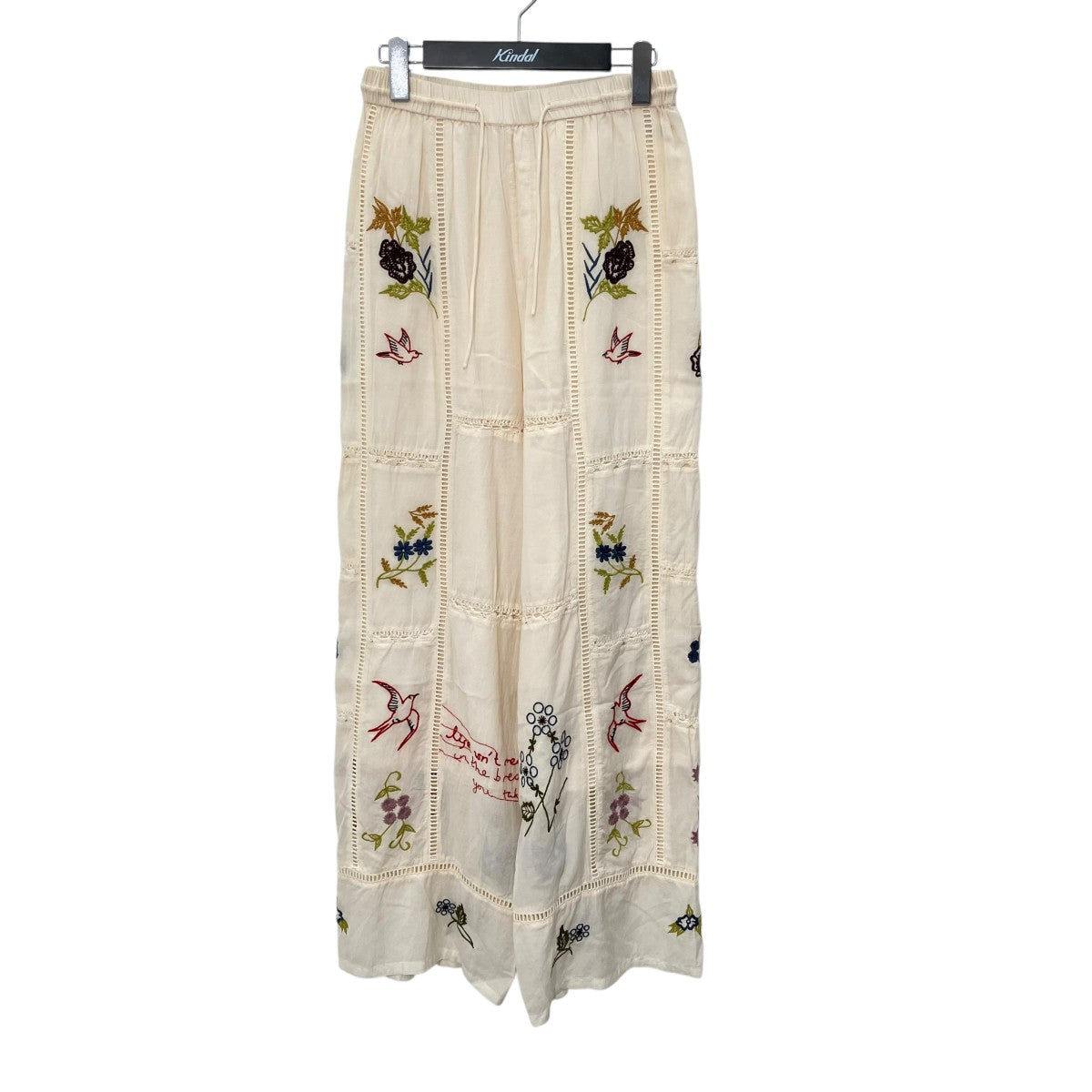 TODAYFUL Embroidery Patchwork Trousersイージーパンツ12410703 古着・中古-1枚目のアイテム画像