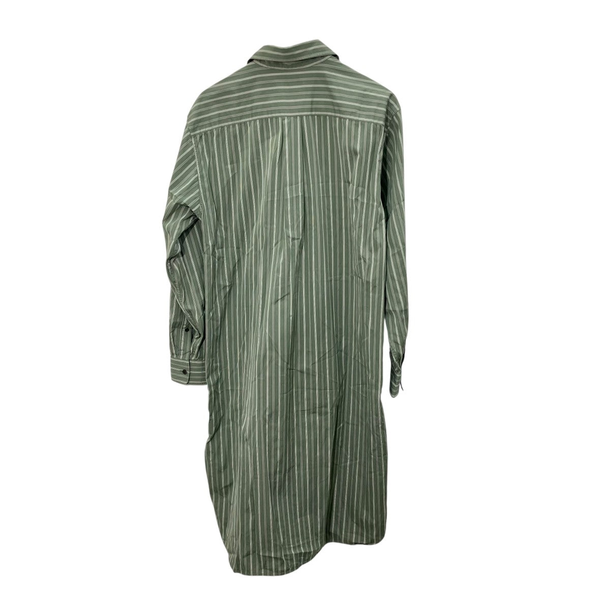 DRIES VAN NOTEN ストライプシャツワンピース 古着・中古-2枚目のアイテム画像