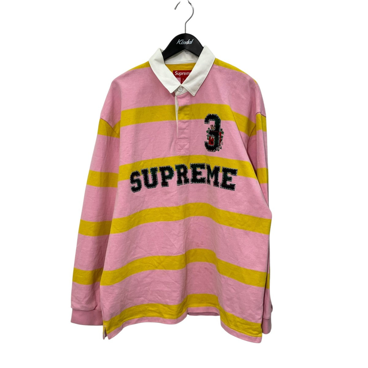 Supreme 25AWStripe Rugby Shirtラガーシャツ 古着・中古-1枚目のアイテム画像